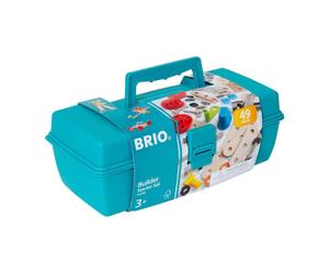 BRIO Builder 34586 - Comprehensive 49 Piece STEM Building Set | Enhanc