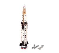 BRIO Builder - Apollo Saturn V Rocket Building Set for Kids Age 3 Years Up