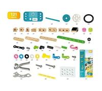 Brio Builder Motor Set (34591) Construction Game 121 Pieces Multicolor