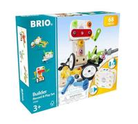 BRIO Builder Record Playset 34592 for ages 3 and up 68 pieces. [Toy Wooden Toy