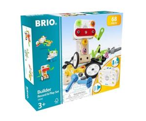 BRIO Builder Record Playset 34592 for ages 3 and up 68 pieces. [Toy Wooden Toy
