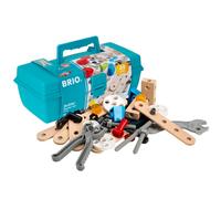 Brio Builder Starter Set 34586 Construction Playset with Toolbox Ages 3+