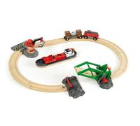 BRIO Cargo Harbour Set 33061 16 Piece Wooden Ralway Set - Great value