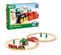 BRIO Classic Figure of 8 Wooden Railway Train Set - Toddler Toys for Kids 2 Years Up