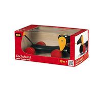 BRIO Infant & Toddler - Dachshund Sausage Dog Pull Along Toddler Toys for Ages 12 Months Up (Kids 1 Year Old)