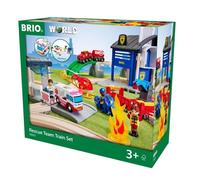 Brio Deluxe Fire And Police Set -1 Top Quality Toy