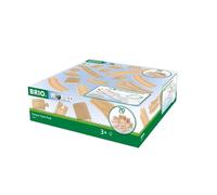 BRIO World Deluxe Train Track Pack Kids Age 3 Years Up - Compatible With Most BRIO Railway Sets & Accessories