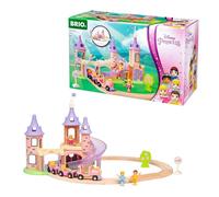 BRIO Disney Princess Castle Train Set for Kids Age 3 Years Up - Compatible with all BRIO Railway Sets & Accessories - Gifts for Girls