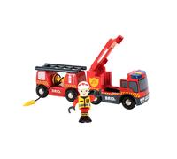 BRIO Emergency Fire Truck 33811 Accessory for Wooden Railway Set