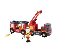 BRIO Emergency Fire Truck 33811 Accessory for Wooden Railway Set TRAIN QUALITY