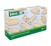 BRIO Intermediate Expansion Pack 33402 Extra Track for Wooden Railway