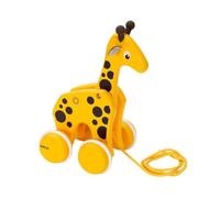 BRIO Giraffe Pull Along Toddler Toys for Ages 12 Months Up (Kids 1 Year Old)