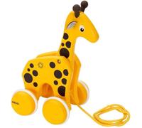 BRIO Giraffe Pull Along Toddler Toys for Ages 12 Months Up (Kids 1 Year Old)