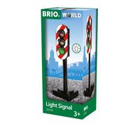 BRIO Light Signal 33743 Wooden Railway Accessory with working lights