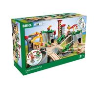 Brio Cargo Mountain Wooden Toy Set