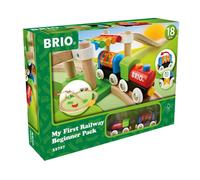BRIO My First Railway Beginner Wooden Railway Train Set for Kids 18 Months Up
