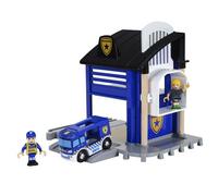 BRIO Police Station Light and Sound 33813 for Wooden Railway layout TRAIN