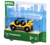 BRIO World Toy Car Transporter for Kids Age 3 Years and Up - Wooden Railway Add On Accessories