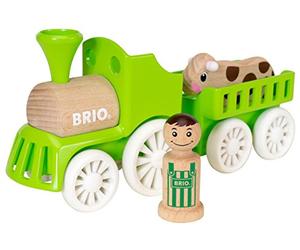 BRIO Ravensburger 30267 My Home Town - Farm Train Set, Multi-Colour
