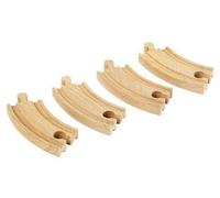 BRIO Short curved tracks 33337 for Wooden Train Set