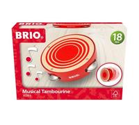 BRIO Tambourine Musical Instrument Educational Toddler Toy for Kids 18 Months Up