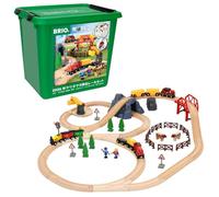 BRIO Track Set 2026 Christmas Limited Track Set 8000-145 (66 Pieces Total | Vehicles, Playsets, Gifts