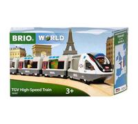 BRIO Trains of the world - TGV INOUI Heavy Speed Train and Carriages Kids Age 3+