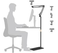 Brio Webcam Floor Stand,Metal Webcam Floor Holder Compatible with Logitech Brio 4K,100 101,301 300,500,C270,C310 webcams