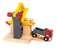 Brio World 33280 Freight Goods Station Wooden train set.