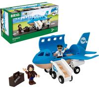 BRIO World Aeroplane for Kids Age 3 Years Up - Compatible with all BRIO Railway