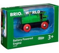 BRIO World Battery Powered Steaming Toy Train Engine