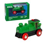 BRIO World Battery Powered Train Engine for Kids Age 3 Years Up - Wooden Railway Accessories and Add Ons