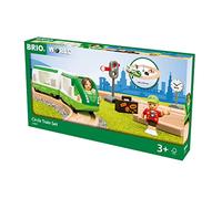 BRIO World Circle Wooden Railway Train Set Toy For Kids Age 3 Years Up