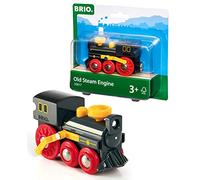 BRIO World Classic Steam Train Engine - Toys for Kids Age 3 Years Up - Add On Railway Accessory