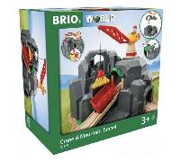 BRIO World - Crane and Mountain Tunnel