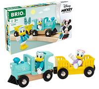 BRIO World Disney Donald and Daisy Duck Train for Kids Age 3 Years Up - Wooden Railway Add On Accessories