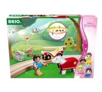 BRIO World Disney Princess Snow White Train Set for Kids Age 3 Years Up - Wooden Railway Accessories and Add Ons