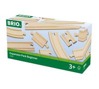 BRIO World Expansion Pack - Beginner Wooden Train Track for Kids Age 3 Years Up - Compatible with all BRIO Railway Sets & Accessories