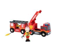 BRIO Emergency Fire Truck 33811 Accessory for Wooden Railway Set