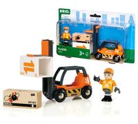 BRIO World Forklift Toy Vehicle for Kids Age 3 Years Up standard size Multicolou