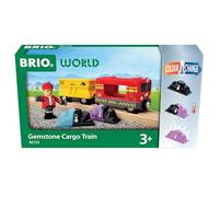 BRIO World - Gemstone Cargo Train - Wooden Train for Kids Age 3 Years Up - Railway Accessories and Add Ons