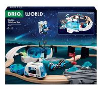 Ravensburger BRIO World - 36155 Space Station Set | Space-Themed Toy Train Set for Kids Aged 3 Years Up