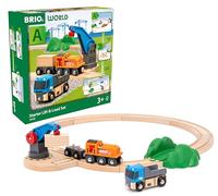 Brio World Lift And Load Wooden Railway Starter Set A