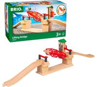 BRIO World Lifting Bridge for Kids Age 3 Years Up - Wooden Railway Train Access