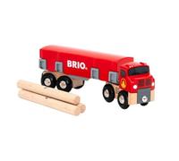 BRIO World 33657 Lumber Truck for Wooden Train Set