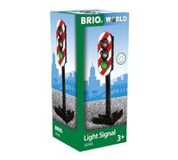 BRIO World Railway Light Signal for Kids Age 3 Years Up - Wooden Train Accessories and Add Ons