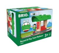 BRIO World - Record & Play Station Platform