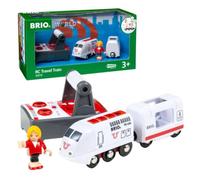 BRIO World Remote Control Travel Train Toy for Kids Age 3 Years Up - Wooden Railway Set Add On Accessories