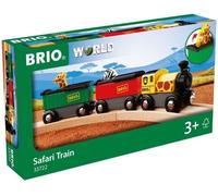 BRIO World Safari Train Kids Age 3 Years Up - Wooden Railway Set Add On Accessor
