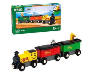 BRIO World Safari Train Kids Age 3 Years Up - Wooden Railway Set Add On Accessories